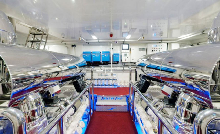 10 Superyachts’ Engine Rooms Marine News