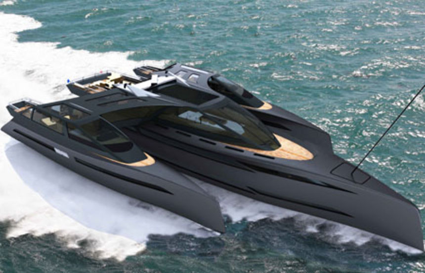 You can travel all around the world with this Horizon Yacht without