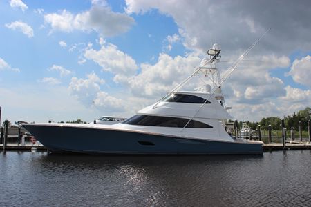 Viking 80 Enclosed Bridge