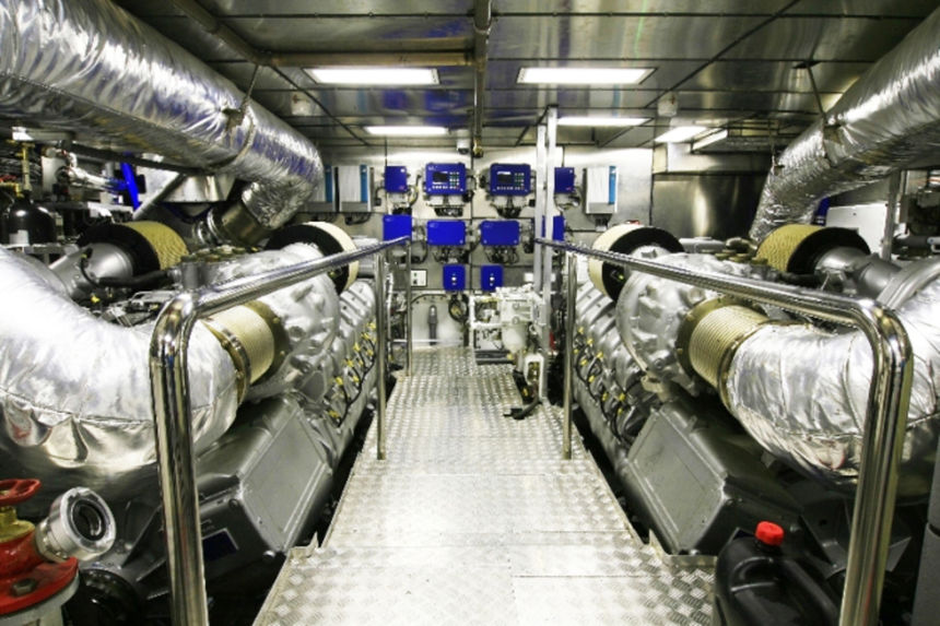 10 Superyachts’ Engine Rooms Marine News
